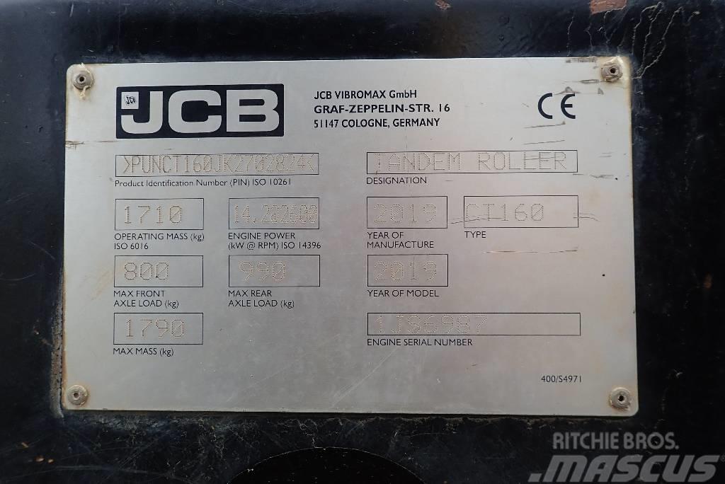 JCB CT 160 - 80 Walce dwubębnowe