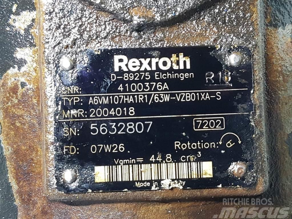 Ahlmann AZ150-Rexroth A6VM107HA1R1/63W-Drive motor Hydraulika