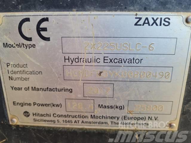 Hitachi ZX 225 US LC-6 Koparki gąsienicowe