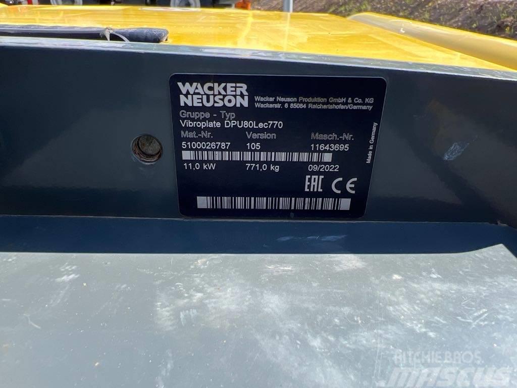 Wacker Neuson DPU80Lec770 Ubijaki wibracyjne