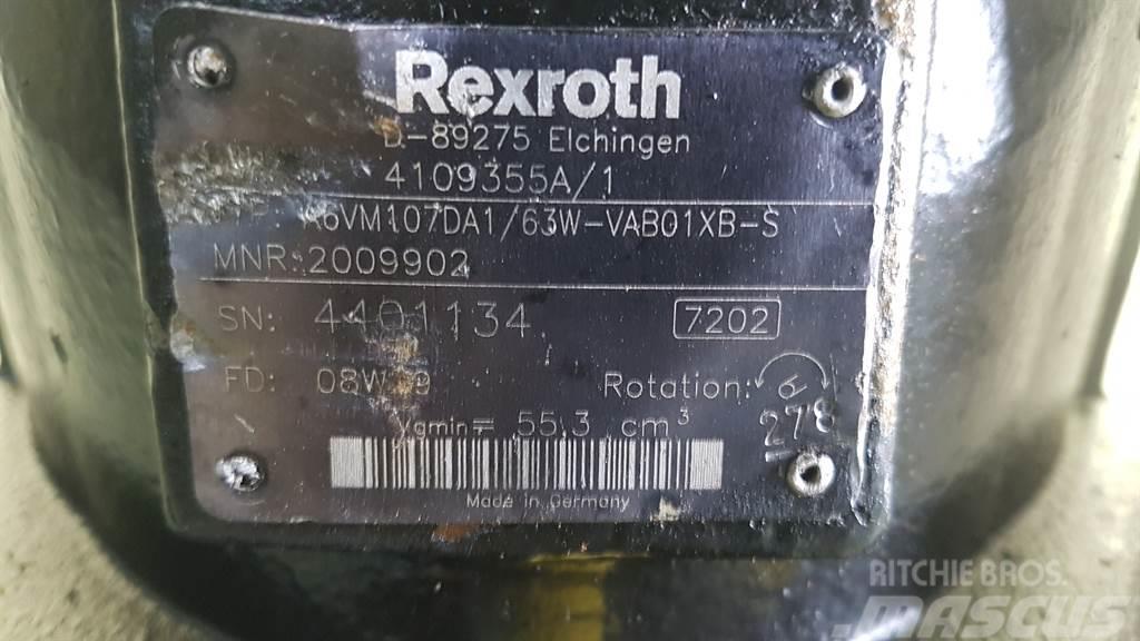 Ahlmann AZ14-Rexroth A6VM107DA1/63W-VAB01XB-S-Drive motor Hydraulika
