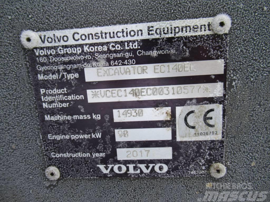 Volvo EC 140 E L Koparki gąsienicowe