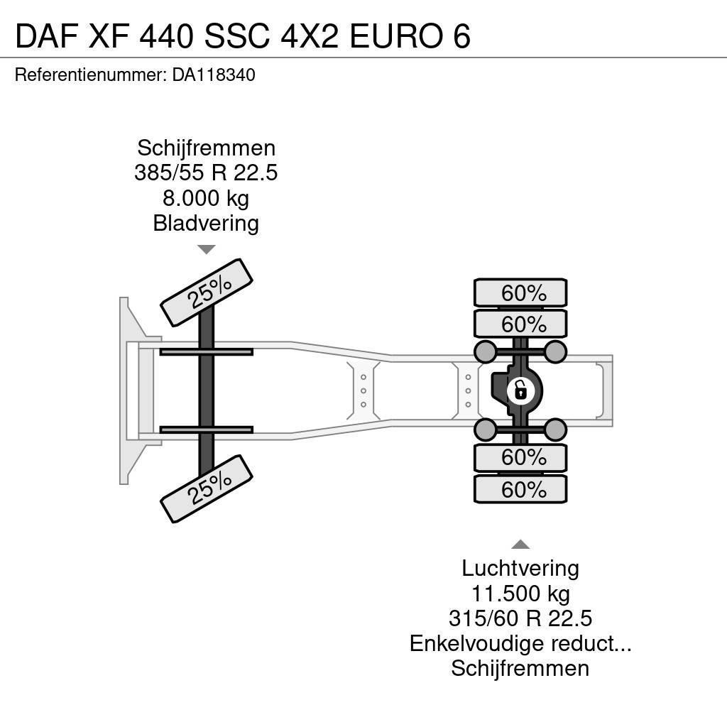 DAF XF 440 SSC 4X2 EURO 6 Ciągniki siodłowe