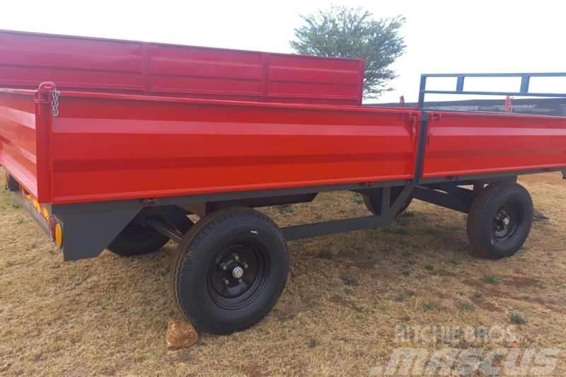 Other New 6 ton and 8 ton drop side farm trailers Inne