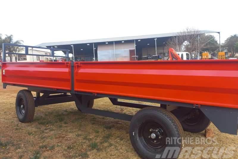  Other New 6 ton and 8 ton drop side farm trailers Inne