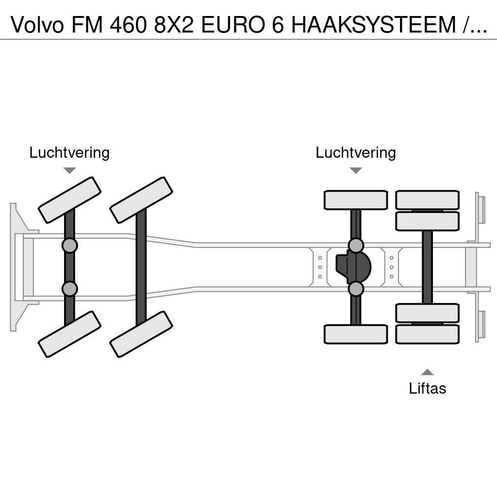 Volvo FM 460 8X2 EURO 6 HAAKSYSTEEM / PERFECT CONDITION Hakowce