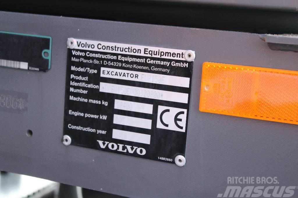 Volvo EWR 150 E / Engcon, Leica 3D, Rasvari, ym! Koparki kołowe