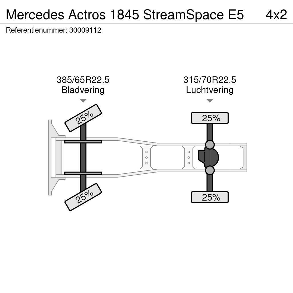 Mercedes-Benz Actros 1845 StreamSpace E5 Ciągniki siodłowe