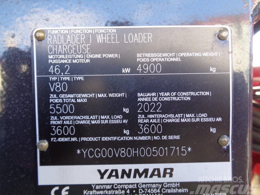 Yanmar V80 Ładowarki kołowe