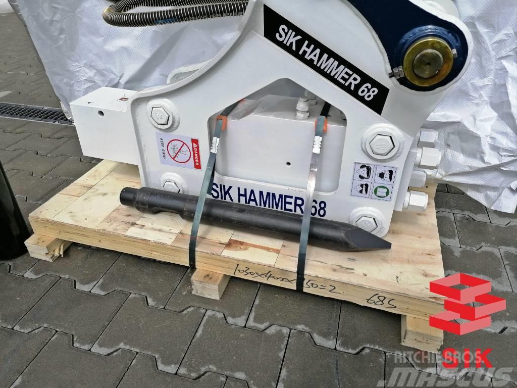  SIK HAMMER • PICON HIDRAULIC TIP L68 - TOP TYPE Młoty hydrauliczne