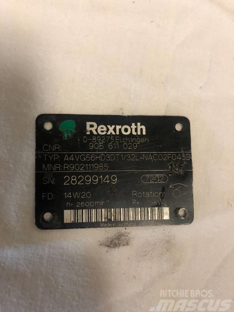 Rexroth A4VG56HD3DT1/32L-NAC02FO43D Inne akcesoria