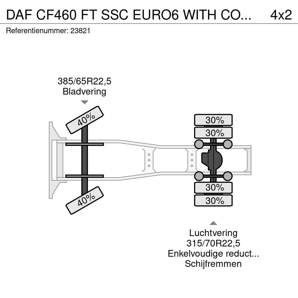 DAF CF460 FT SSC EURO6 WITH COMPRESSOR Ciągniki siodłowe