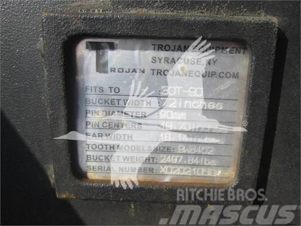 Trojan #740- 72 NEW TROJAN SKELETON DITCHING BUCKET CAT3 Łyżki do ładowarek