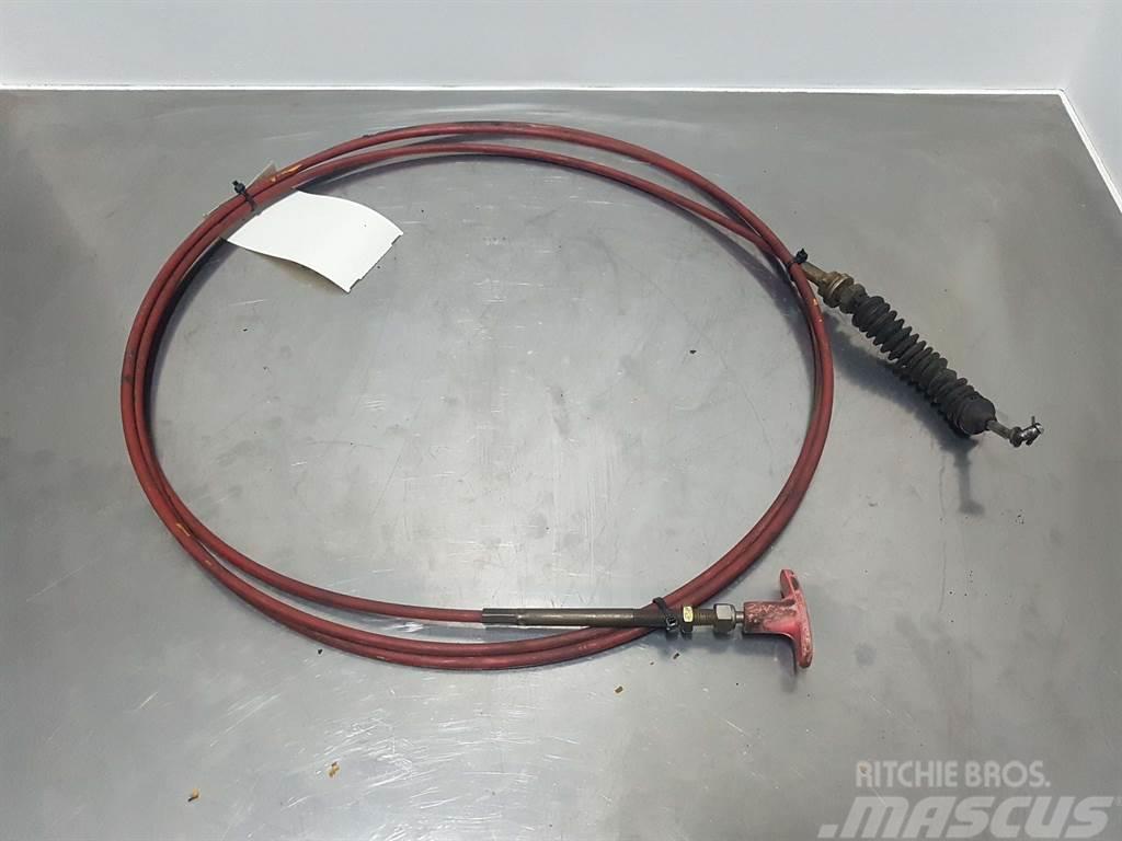 Liebherr L541-Morse 231388-Stop cable/Abstellzug Ramy i zawieszenie