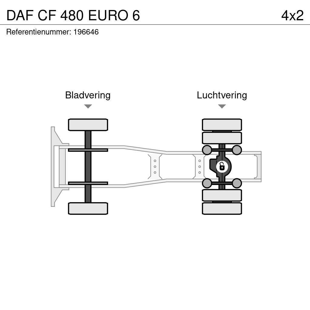 DAF CF 480 EURO 6 Ciągniki siodłowe