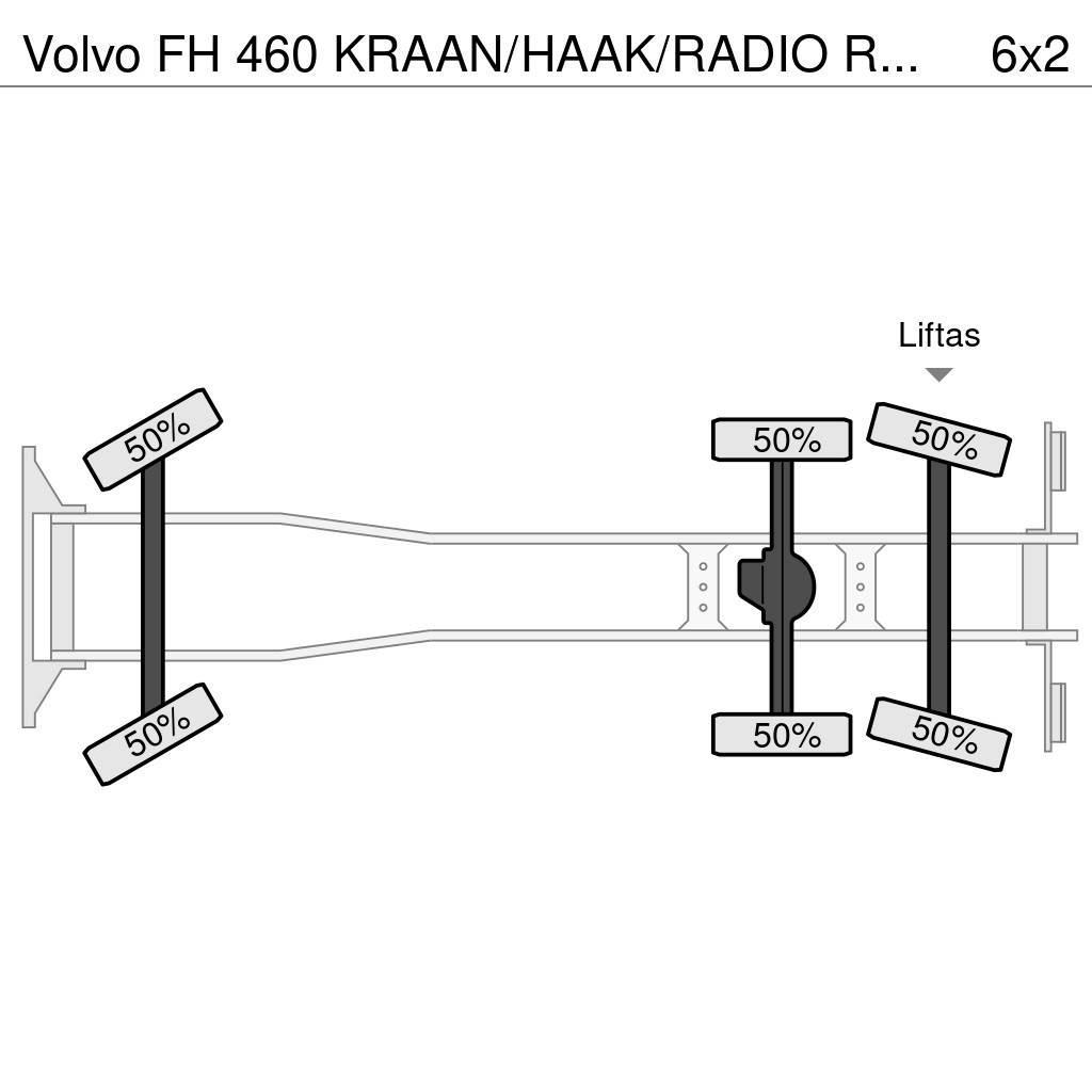 Volvo FH 460 KRAAN/HAAK/RADIO REMOTE!! EURO6 Hakowce