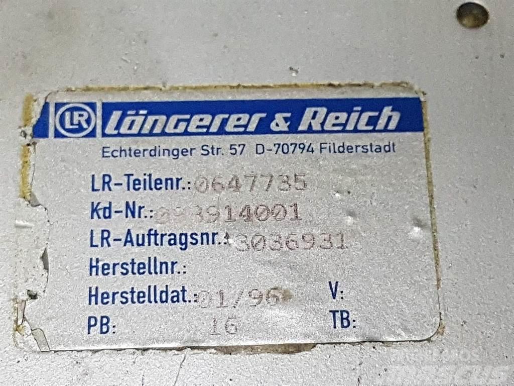  Längerer & Reich 0647735 - Oil cooler/Ölkühler/Oli Hydraulika