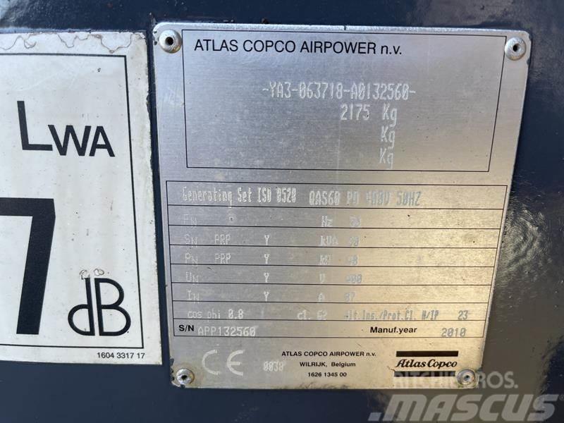 Atlas Copco QAS 60 Agregaty prądotwórcze Diesla