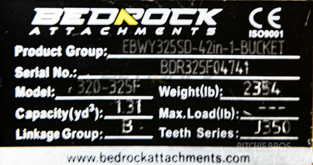 CAT 42" Severe Rock Bucket 20D/E,322B/C,323F,324D,325F Pozostały sprzęt budowlany