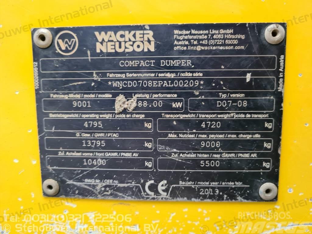 Wacker Neuson 9001 Wozidła kolebkowe