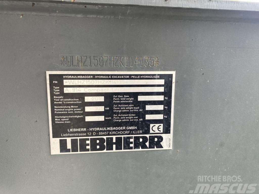 Liebherr A 914 Compact Litronic Koparki kołowe