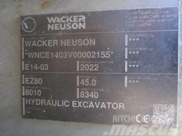 Wacker Neuson EZ 80 Midikoparki  7t - 12t