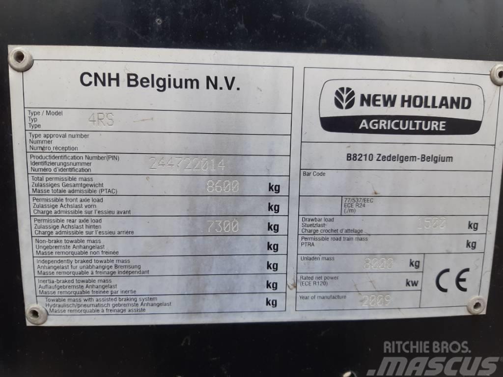 New Holland BB9060 RS, Fyrkantspress Prasy kostkujące