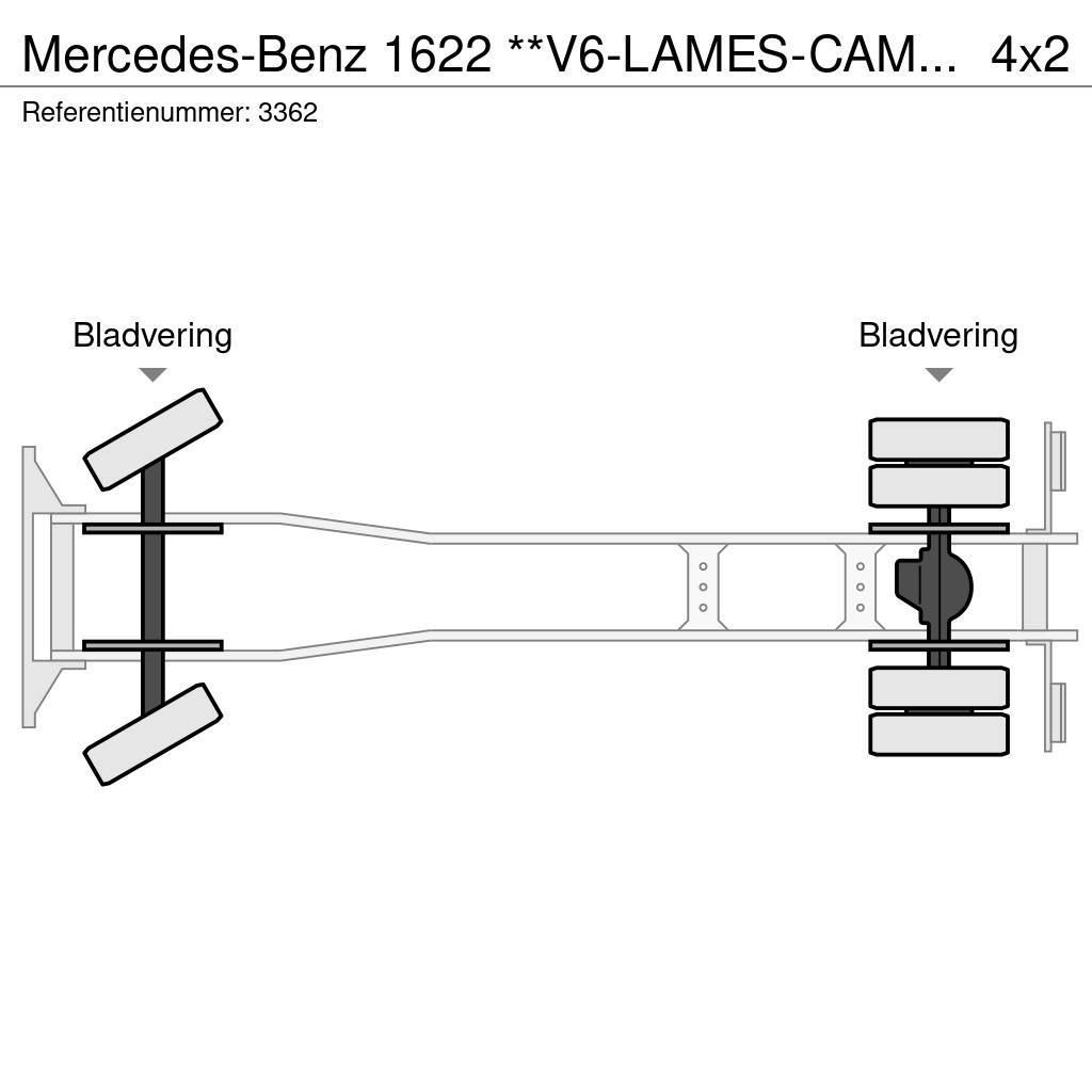 Mercedes-Benz 1622 **V6-LAMES-CAMION FRANCAIS** Pojazdy pod zabudowę