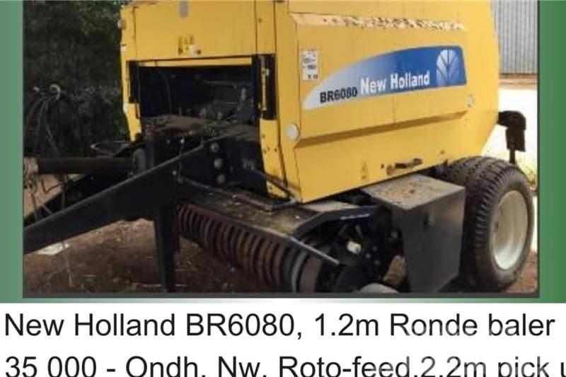 New Holland BR6080 - 1.2m - 2.2m pick up - roto feed Inne