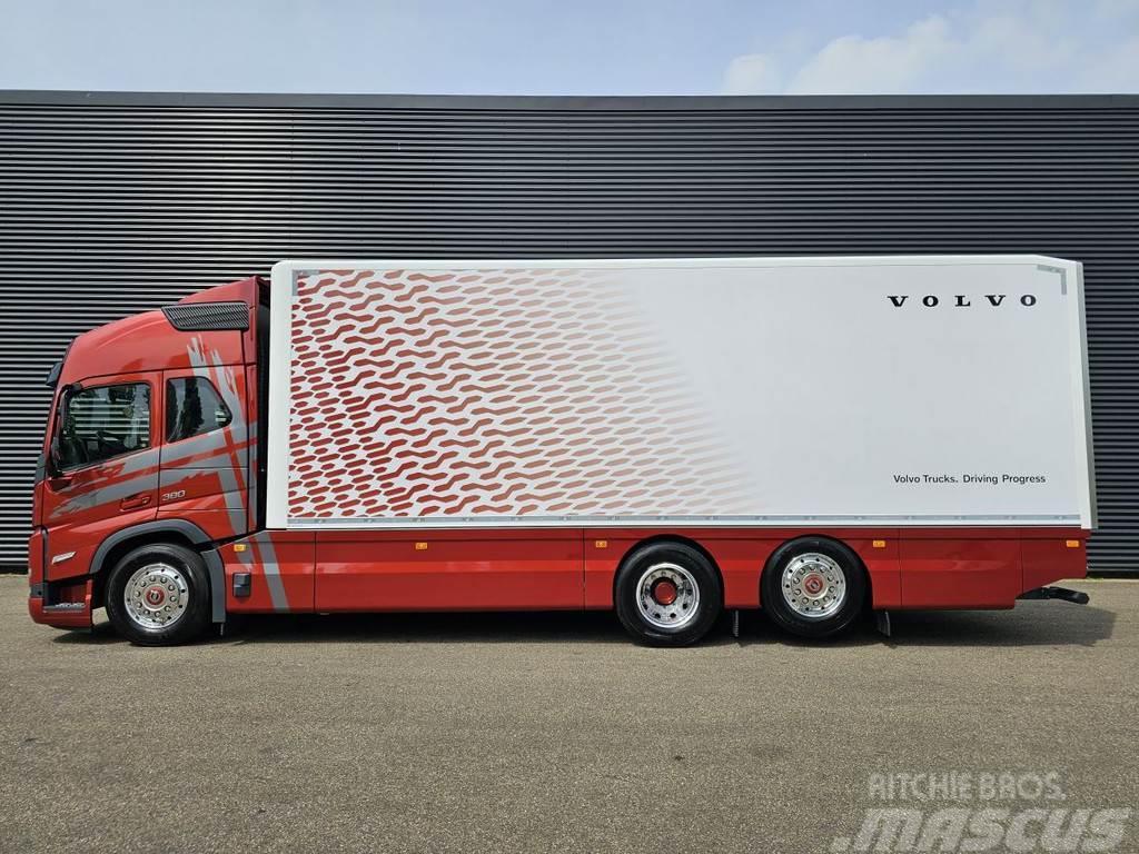 Volvo FM 380 6x2*4 / LAADKLEP / STUUR AS. Samochody ciężarowe ze skrzynią zamkniętą
