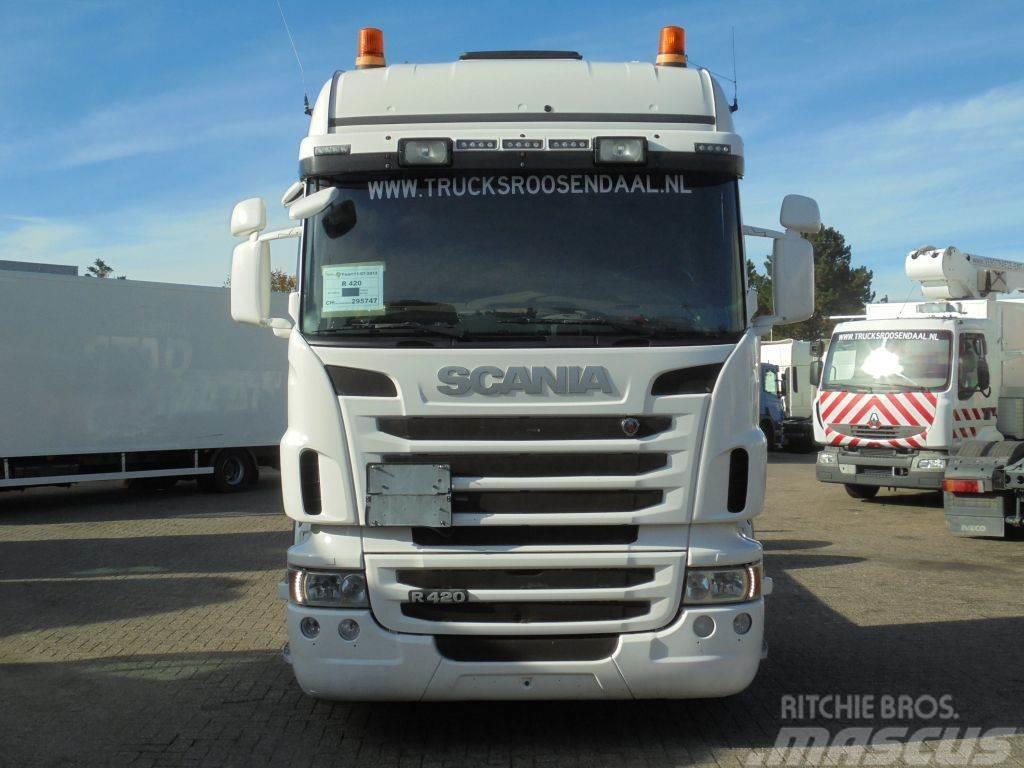 Scania R420 + Euro 5 + 6X2 + ADR Pojazdy pod zabudowę