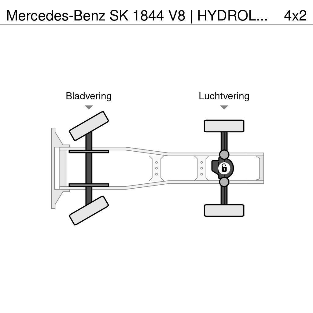 Mercedes-Benz SK 1844 V8 | HYDROLIC | RETARDER | MANUEL GEAR | H Ciągniki siodłowe