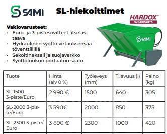 Sami SL-2000 Hiekoitin Piaskarki i solarki