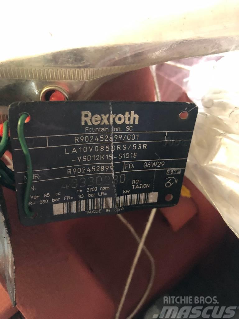 Rexroth LA10VO85DRS/53R-VSD12K15-1518  + LA10VO85DRS/53R Inne akcesoria