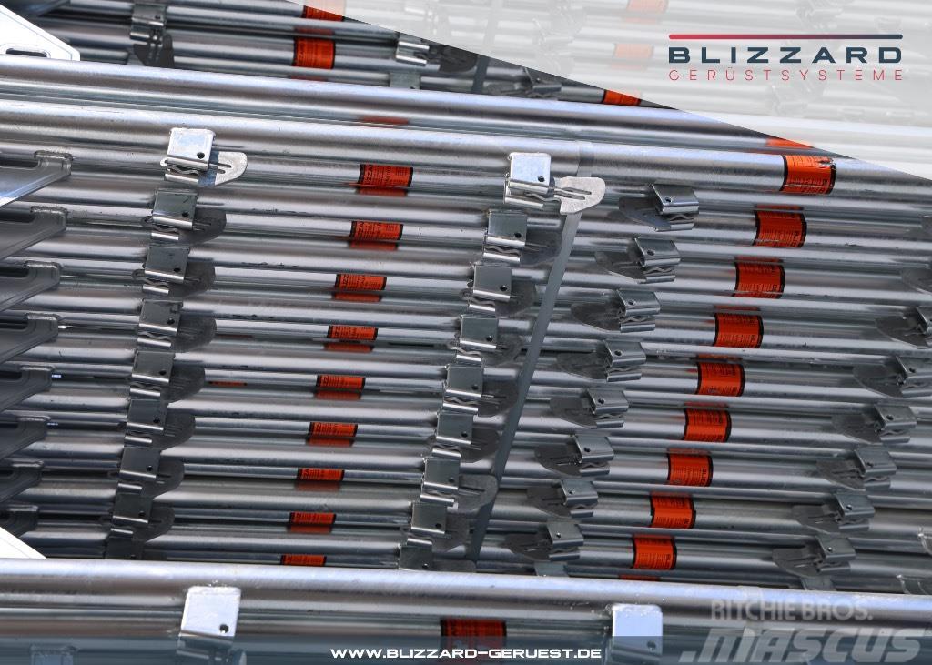 Blizzard S70 488 m² neues Gerüst aus Stahl + Aluböden Rusztowania i wieże jezdne