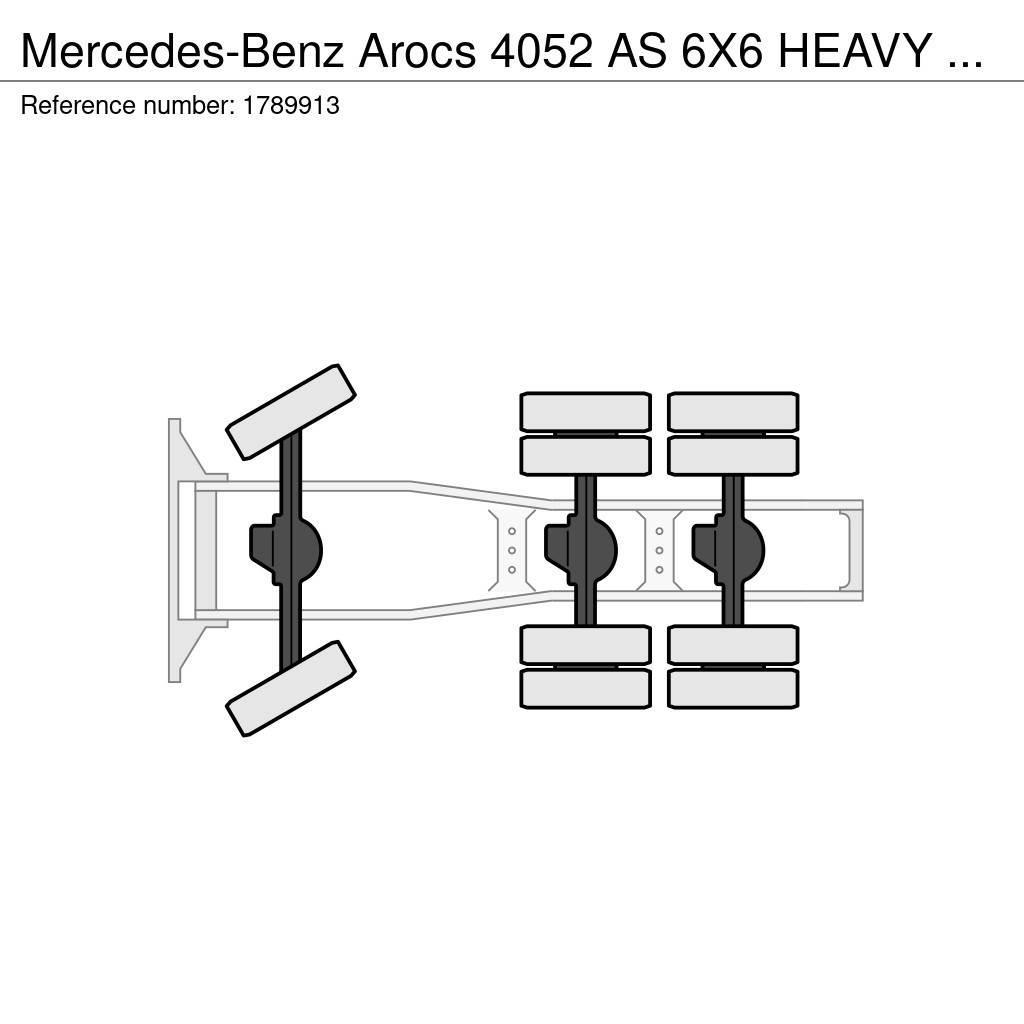 Mercedes-Benz Arocs 4052 AS 6X6 HEAVY DUTY PRIME MOVERS NEW 2 UN Ciągniki siodłowe