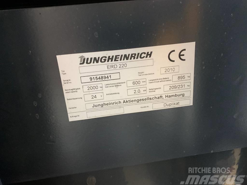 Jungheinrich ERD 220 PF Wózki widłowe unoszące z dyszlem