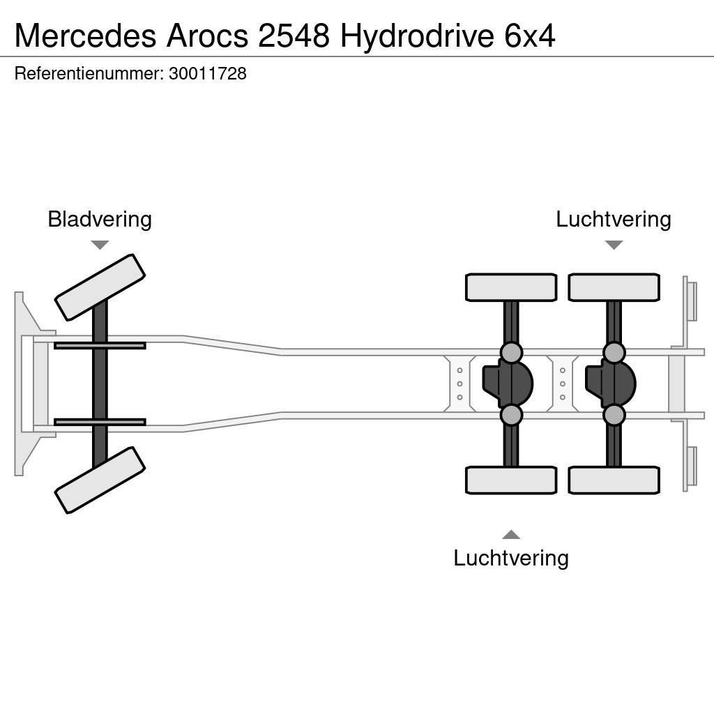 Mercedes-Benz Arocs 2548 Hydrodrive 6x4 Pojazdy pod zabudowę