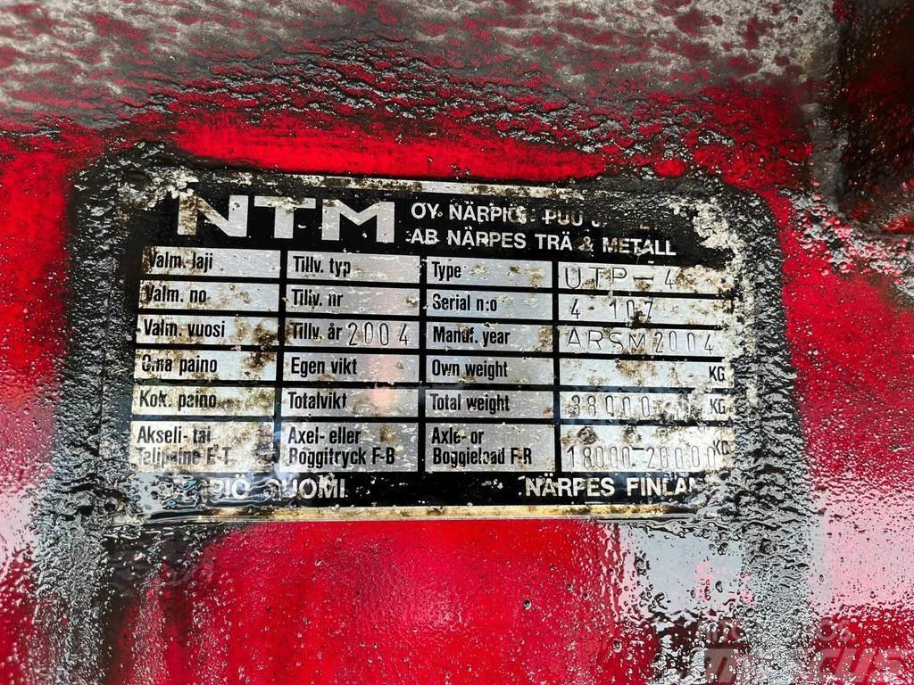 NTM UTP-4 Przyczepy ze skrzynią zamkniętą
