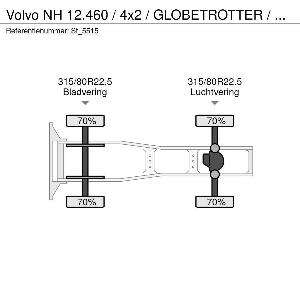 Volvo NH 12.460 / 4x2 / GLOBETROTTER / MANUAL GEARBOX Ciągniki siodłowe