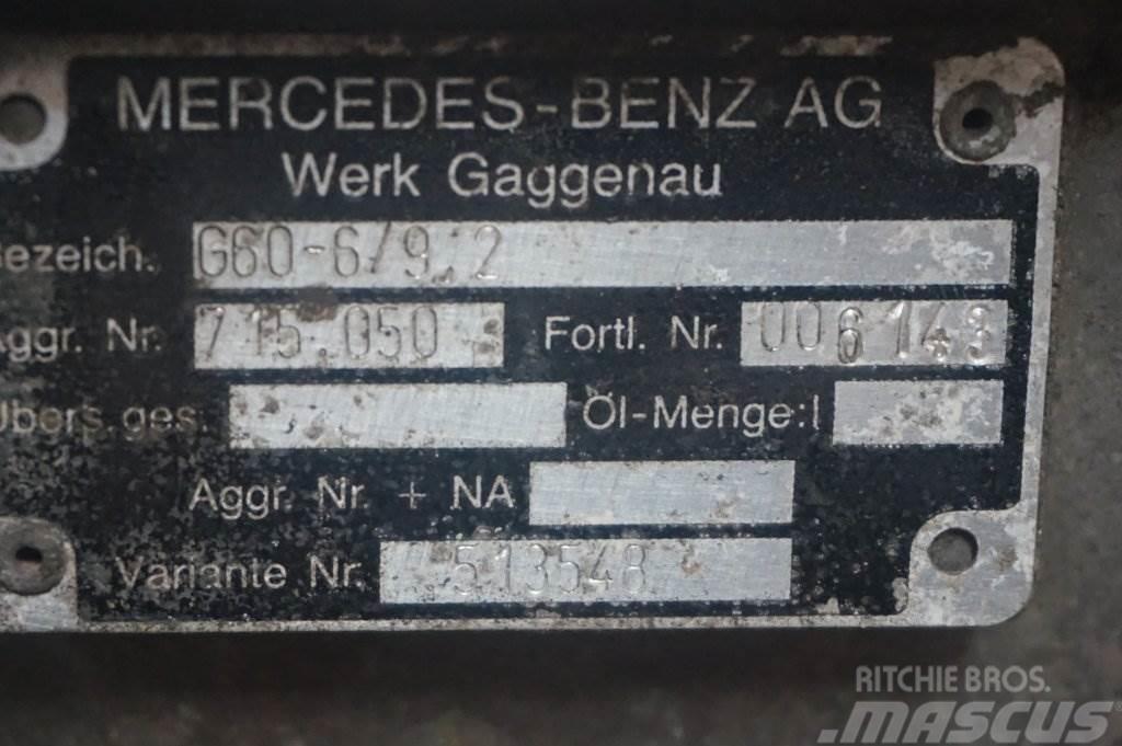 Mercedes-Benz G6-60 MPS Przekładnie i skrzynie biegów