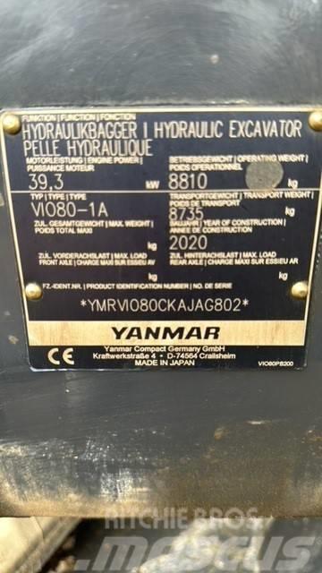 Yanmar Vio 80-1A Tilt Rotator Midikoparki  7t - 12t
