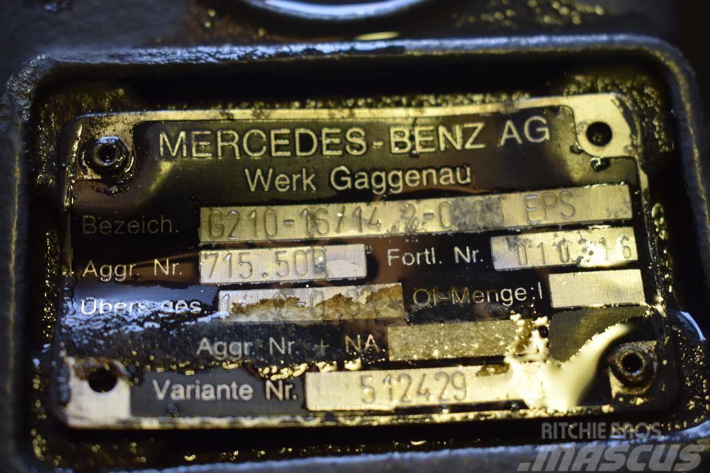 Mercedes-Benz ΣΑΣΜΑΝ ACTROS MP I G210 - 16 Przekładnie i skrzynie biegów