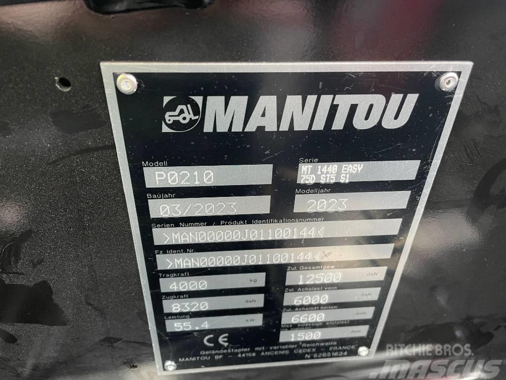 Manitou MT 1440/Telehandler fixed 14 meter 4 tons Telescopic handlers