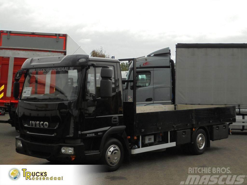 Iveco Eurocargo 80.18 + Euro 5 + Manual+ LOW KLM + Disco Ciężarówki typu Platforma / Skrzynia