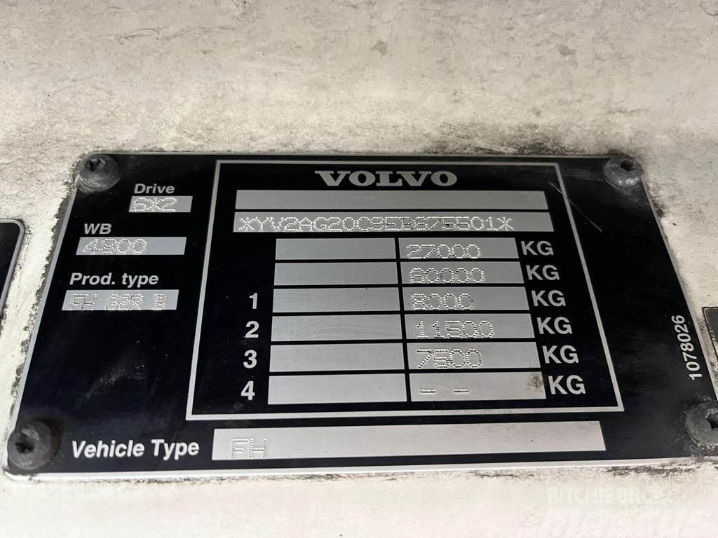 Volvo FH 460 6x2 HULTSTEINS / BOX L=7394 mm Chłodnie samochodowe