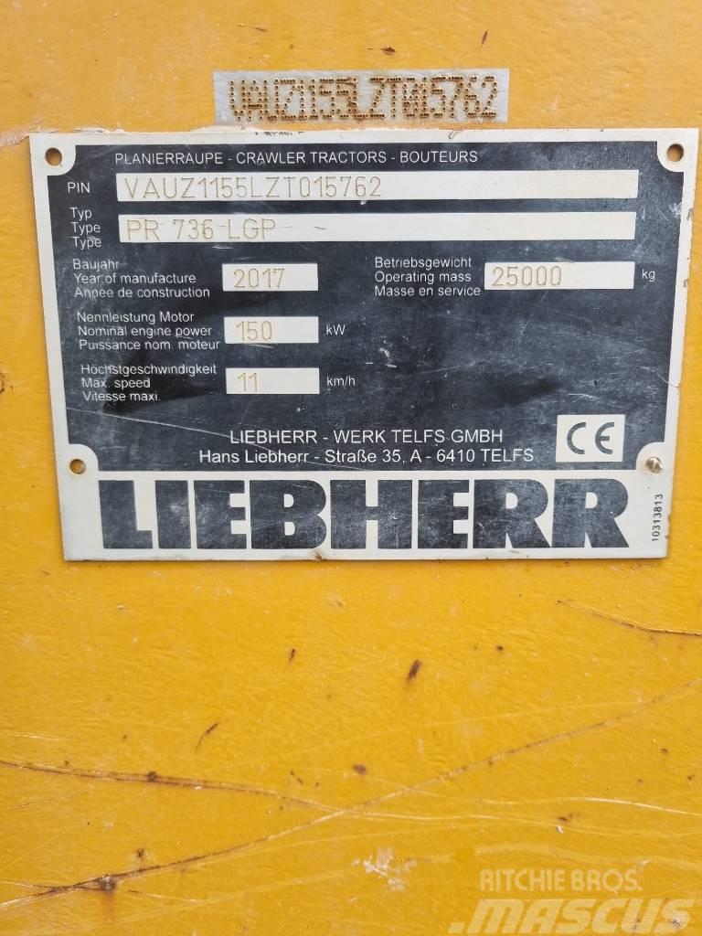 Liebherr PR 736 LGP Spycharki gąsienicowe