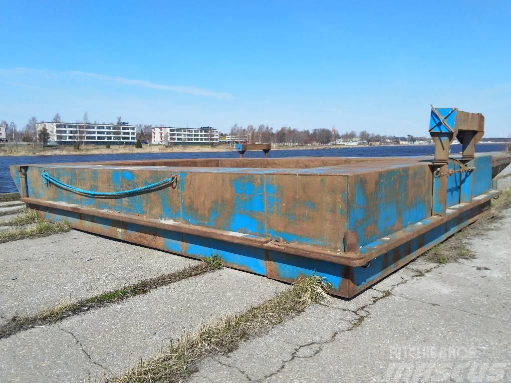  Mud barge foldable / taittuvat Łodzie, pontony i barki budowlane