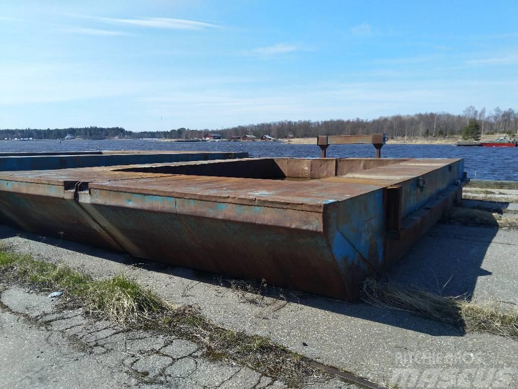  Mud barge foldable / taittuvat Łodzie, pontony i barki budowlane