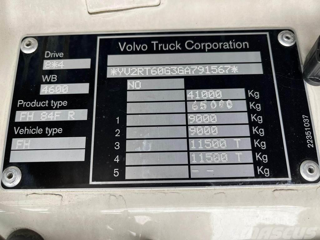 Volvo FH 540 8x4 RETARDER / BOX L=5555 mm Wywrotki